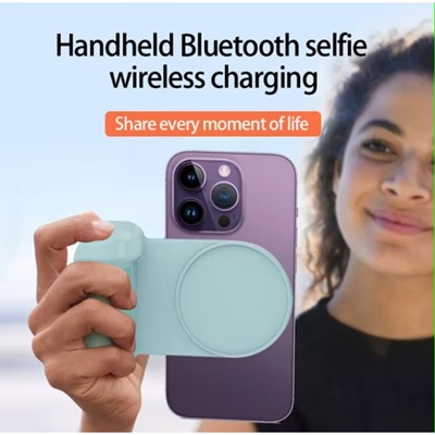 Handheld Bluetooth Selfie Wireless Charging H22 - Image 2