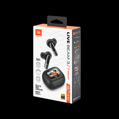 Jbl Live Beam 3 Earbuds – Black - Image 2
