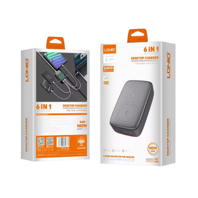 LDNIO Q4010 6-in-1 140W Desktop Charger - Image 2