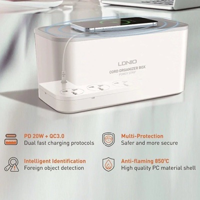 LDNIO SCW5354 Cord Organizer Strip Box - Image 2