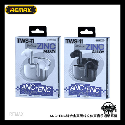 REMAX TWS-11 Zinc Alloy True Wireless Earbuds - Image 2