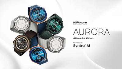 Hifuture Aurora Silver Smart Watch - Image 3