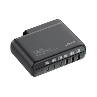 LDNIO A6140C 140W GaN Fast Desktop 6-Ports Charger