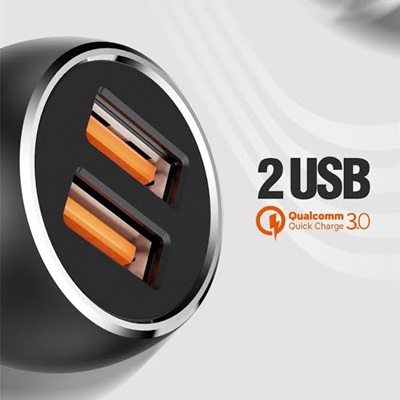 LDNIO C503Q 2 in 1 Type C Car Fast Charger - Image 3