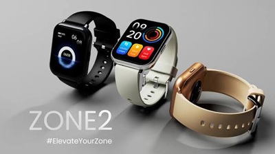 Hifuture Zone 2 Pink Smart Watch - Image 3