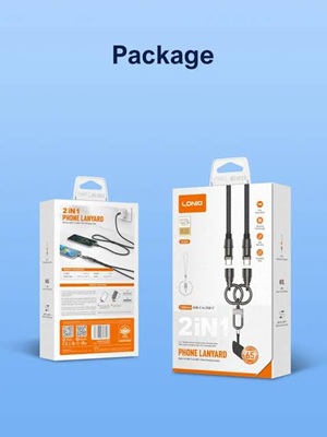LDNIO LC22C 65W Type-C 30cm Cable