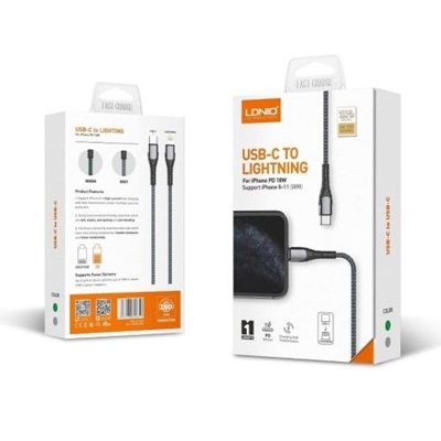 LDNIO Type-C Cable LC111 to Lightning - Image 3