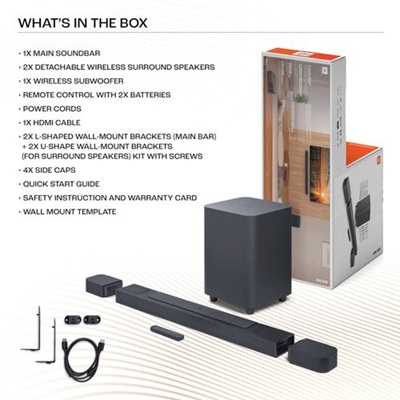 JBL Bar 800 5.1 Channel Soundbar - Image 2