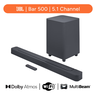 JBL Bar 500 590W 5.1 Channel Sound Bar - Image 2