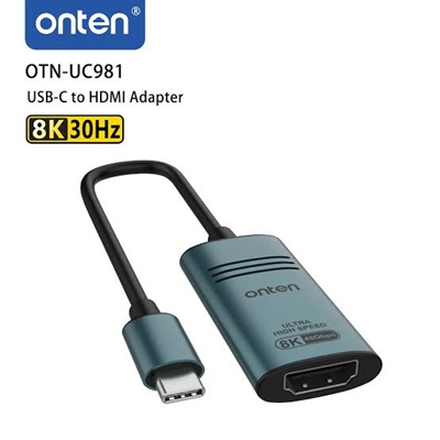 Onten OTN-UC981 USB-C to 8K HDMI Adapter