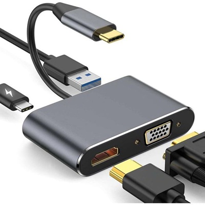 Type C to VGA and HDMI Adapter - Image 2