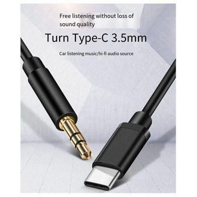 Type-C to 3.5mm Jack (Aux) Adapter Cable
