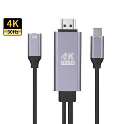 Onten OTN-9572PD USB-C to HDMI Cable
