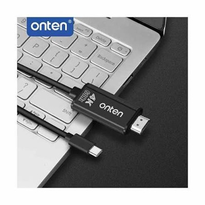 Onten OTN-9582B USB-C to HDMI Cable (1.8m, 4K) - Image 2