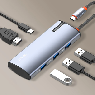 LDNIO DS-15H 5-in-1 USB-C Hub