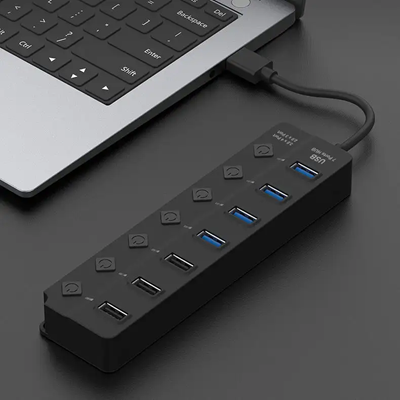 Onten OTN-5307 7-Port Smart Hub