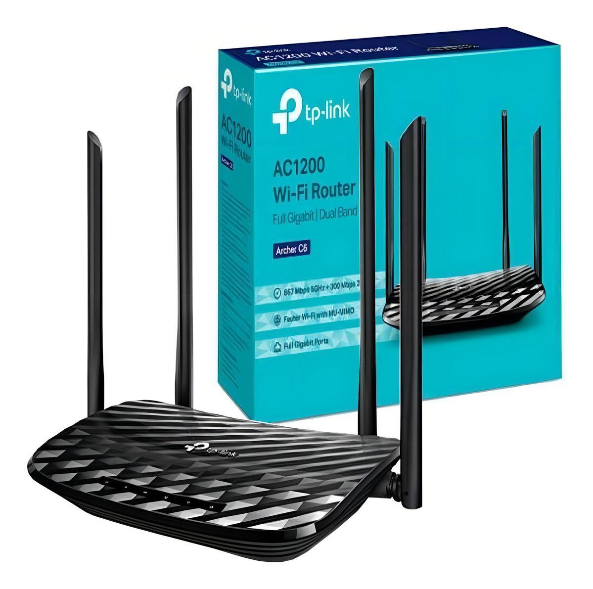 TP-Link Archer C6 AC1200 Mesh Wi-Fi Router - Image 4