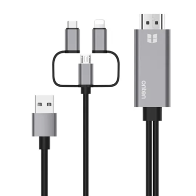 Onten OTN-7537A 3-in-1 HDTV Connector Cable