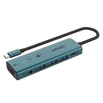 Onten UC123+ USB-C to HDTV Dock Station