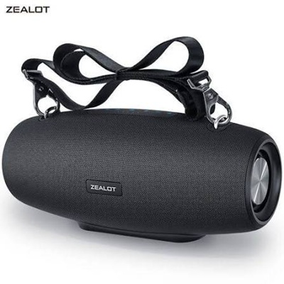 Zealot S67 Portable 60W Bluetooth Speaker - Black