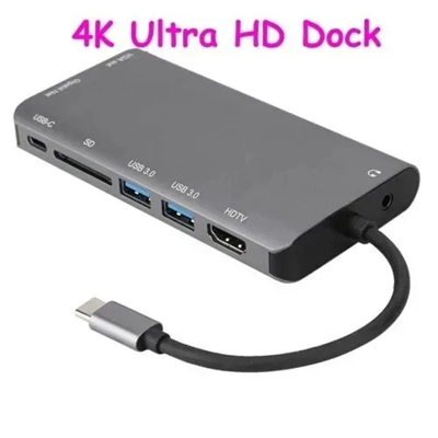 Onten OTN-95117 Type-C Multi-Function Dock Station