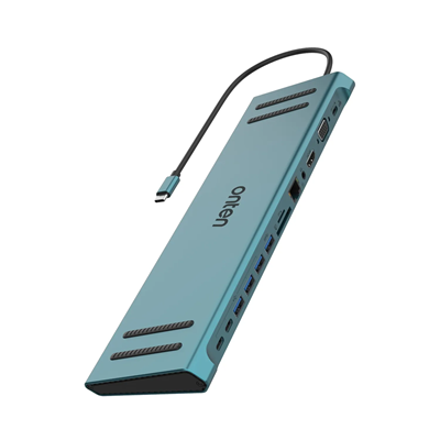Onten OTN-9199A USB-C to 14-in-1 Docking Station