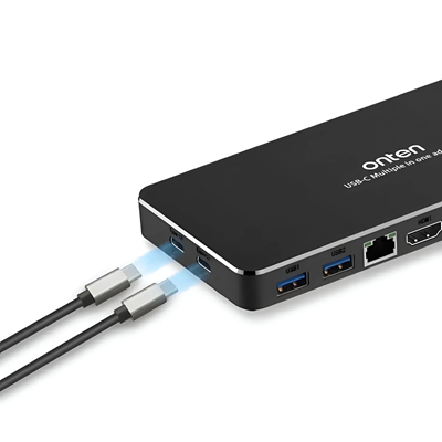 Onten OTN-91885 Type-C Multi-Function Dock Station - Image 3