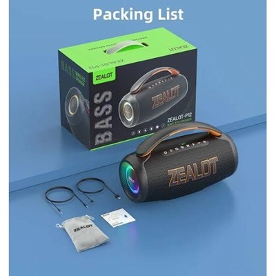 Zealot P12 60W Bluetooth Speaker - Image 5