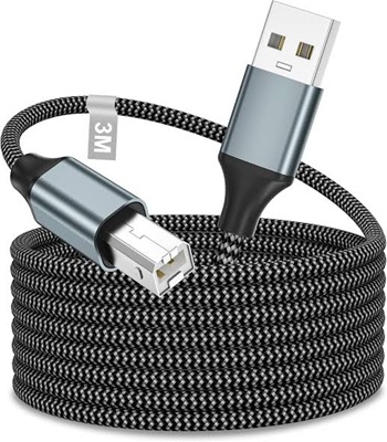 USB 2.0 3m Printer Cable