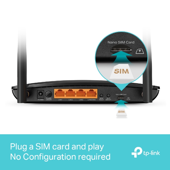TP-Link Archer MR600 4G+ Cat6 AC1200 Gigabit Router - Image 6