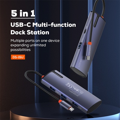 LDNIO DS-26U 6-in-1 USB-C Hub - Image 2