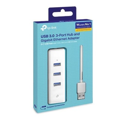 TP-Link UE330 Hub & Ethernet Adapter - Image 2