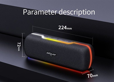 Zealot S55 Portable Stereo Bluetooth Speaker - Image 3