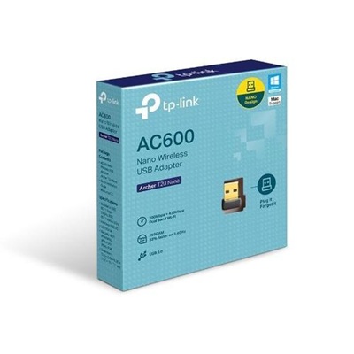 TP-Link Archer T2U Nano AC600 Wireless USB Adapter - Image 2