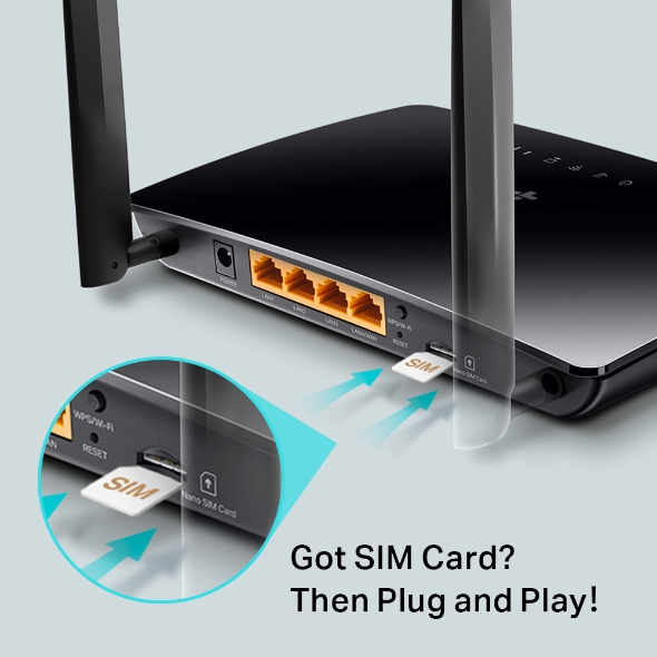 TP-Link Archer MR202 AC750 4G LTE Router - Image 3