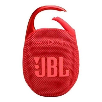 JBL Clip 5 Portable Bluetooth Speaker – Red