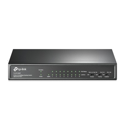 TP-Link TL-SF1008LP 8-Port 10/100Mbps Desktop Switch with 4-Port PoE