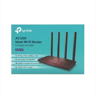 TP-Link Archer C6 AC1200 Mesh Wi-Fi Router - Image 2
