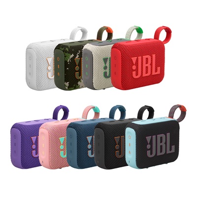 JBL Go 4 Portable Bluetooth Speaker - Ash - Image 3