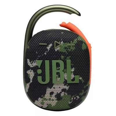 JBL Clip 4 Portable Bluetooth Speaker- Camouflage