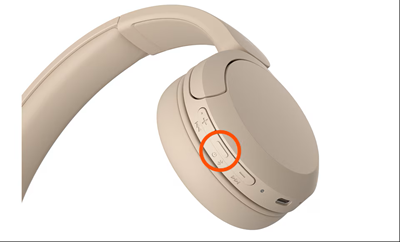 Sony WH-CH520 Wireless Headset - Beige - Image 2