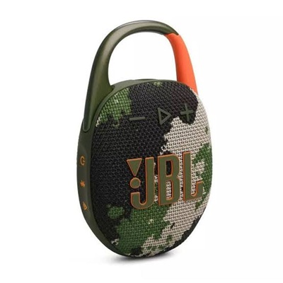 JBL Clip 5 Portable Bluetooth Speaker – Camouflage