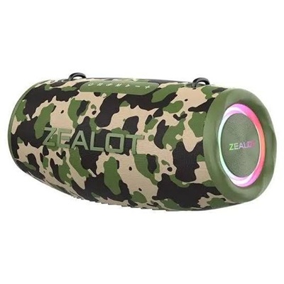 Zealot S87 Bluetooth Portable Speaker - Camouflage