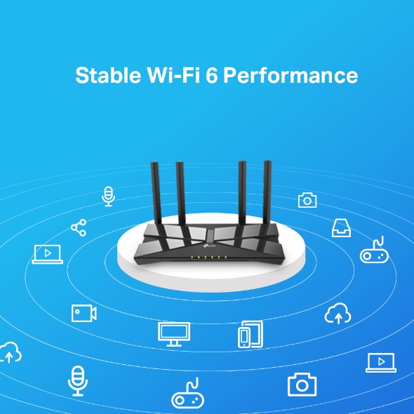 TP-Link Archer AX10 AX1500 Next-Gen Wifi 6 Router - Image 8