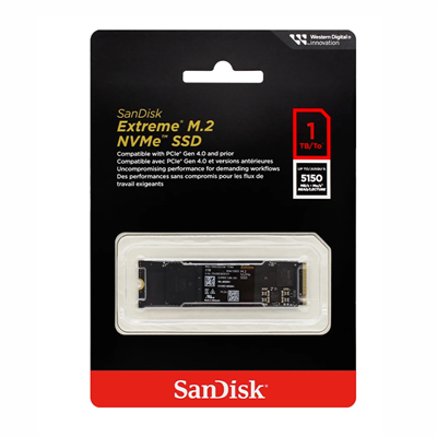 Sandisk Extreme M.2 NVMe SSD 1Tb 5150mb/s