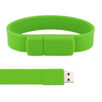 Silicon Wristband Flash 4GB Green Best Buy