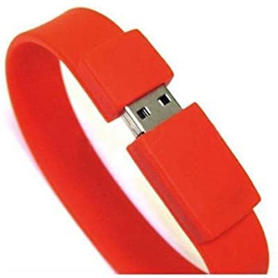 Silicon Wristband Flash 4GB Red Best Buy