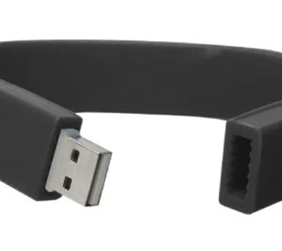 Silicon Wristband Flash 32GB Black