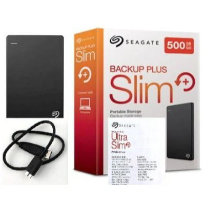 Seagate Backup Plus Slim 500gb Ext. Hard Drive - Image 2
