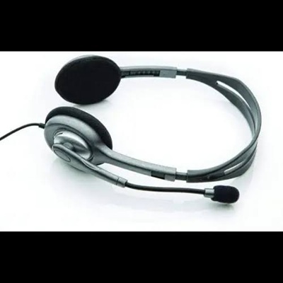 Logitech H110 Wired Headset - Image 2